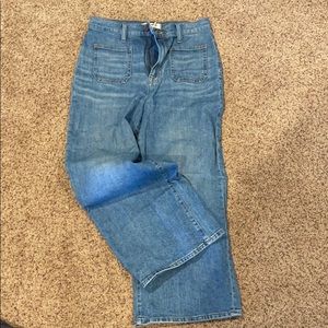 Madewell Wide Leg Capri Pant
